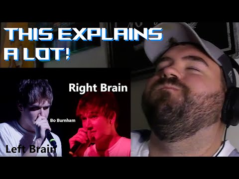 Singer/Songwriter reacts to BO BURNHAM - LEFT BRAIN, RIGHT BRAIN - FOR THE FIRST TIME!