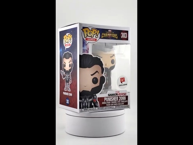 Vídeo relacionado con Figura Pop Marvel Contest of Champions Punisher 2099 Exclusive
