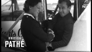 Plane Named 'the Heart's Content'  Amy Johnson And Jim Mollison (1932)