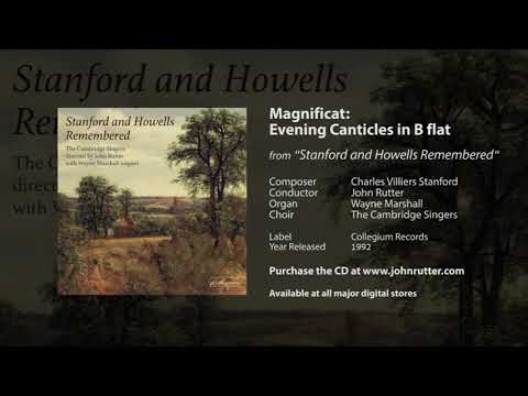 Magnificat: Evening Canticles in B flat - C.V. Stanford, John Rutter, W. Marshall, Cambridge Singers