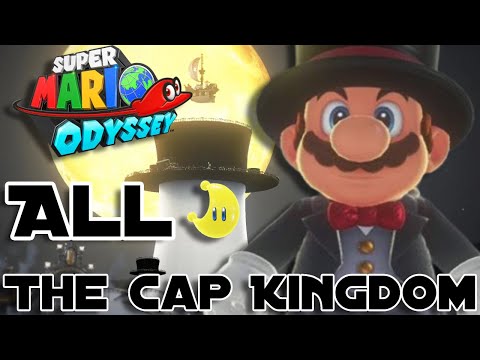 Super Mario Odyssey: All Power Moons (Cap Kingdom) - Walkthrough