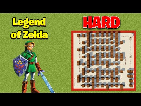 Legend Of Zelda "Main Theme" Note Blocks Tutorial (Hard Version)