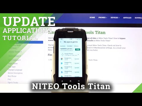 How to Update Apps on Niteo Tools Titan - New App Version