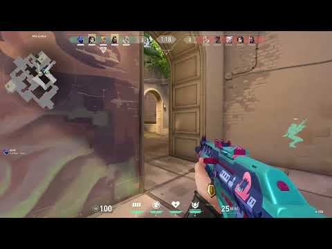 Playing the Mighty Sage in Valorant