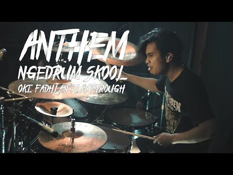 NGEDRUM SKOOL ANTHEM (DRUM PLAYTHROUGH) - OKI FADHLAN