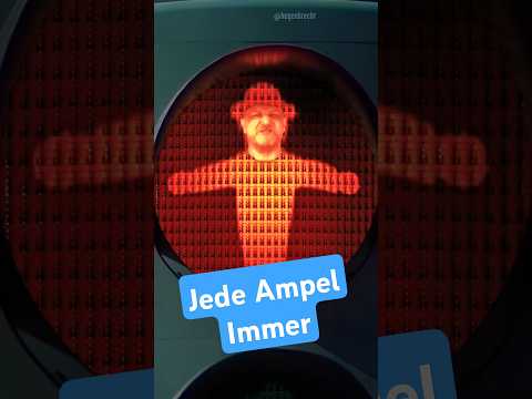 Jede verdammte Ampel | #shorts