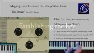 Mapping Tonal Harmony. Composition Demo