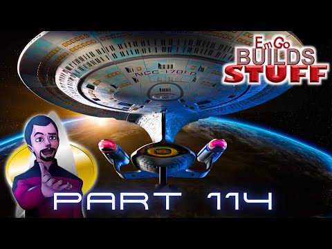Eaglemoss Star Trek USS Enterprise NCC 1701-D Kit (Part 114): EmGo Builds Stuff