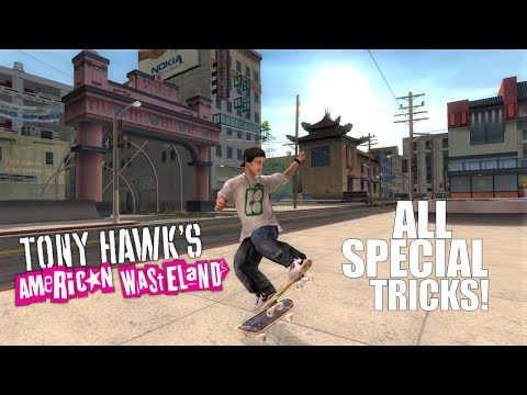 Tony Hawk’s American Wasteland: ALL SPECIAL TRICKS!