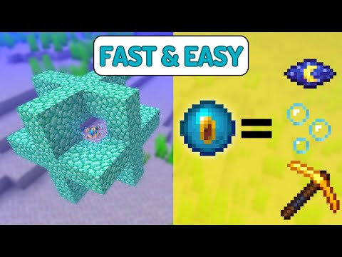 How To Make and Activate a Fully Powered Conduit in Minecraft in 2 MINUTES! - Full explanation