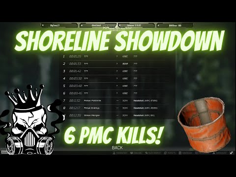 Shoreline Showdown - Escape From Tarkov [6 Pmc Kills]
