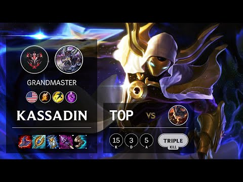Kassadin Top vs Rumble - NA Grandmaster Patch 10.16