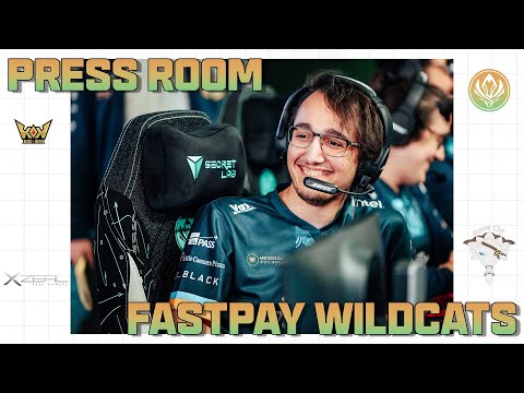 Press Room post partida con  Ferret y HolyPhoenix de fastPay Wildcats en el #MSI2022