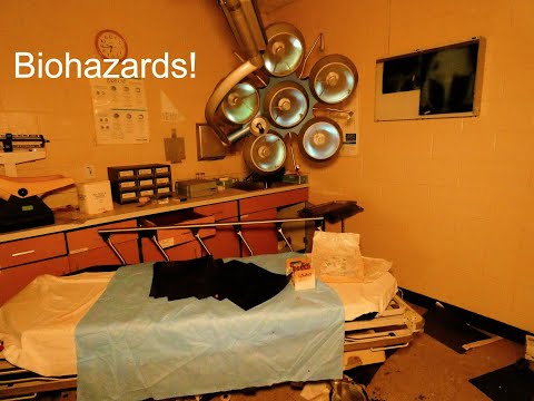 Exploring an Abandoned Biohazard Filled Hospital (Blood samples, needles, and more!)
