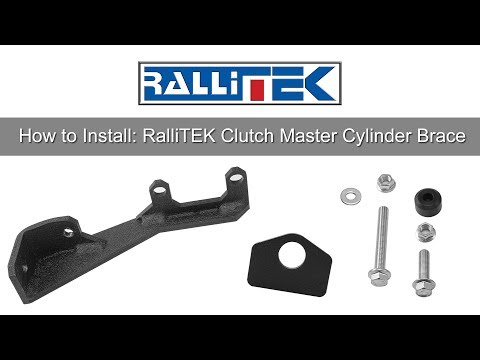 How to Install - RalliTEK Clutch Master Cylinder Brace - WRX & STI 2008-2014 / Impreza 2008-2011