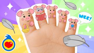 This Little Piggy 🐷🎶 Children's Songs | Plim Plim