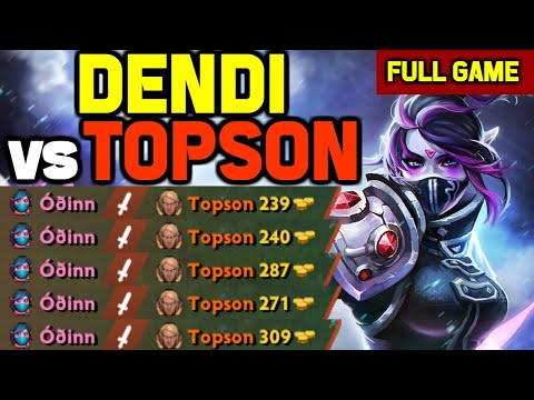 OMG Signature Hero BATTLE MID - TOPSON Invoker got Destroyed by Dendi Templar assassin
