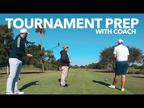 Tournament Practice Round with Our Coach