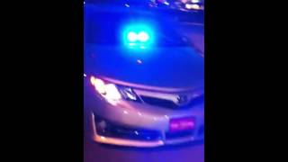 Toyota Camry with Police Lights | Bought at Ron Carter Toyota