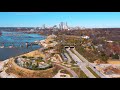 CINEMATIC DRONE FOOTAGE - TULSA, OK - Riverside & Downtown 4K
