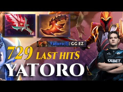 HOW TO FARM like YATORO | EPIC 1 HOUR BATTLE with TECHIES in team | 729 LH | 952 GPM