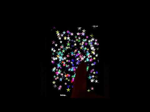 Shiny Stars Live Wallpaper Video