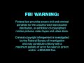 Fake FBI Warning From The Early 2000s