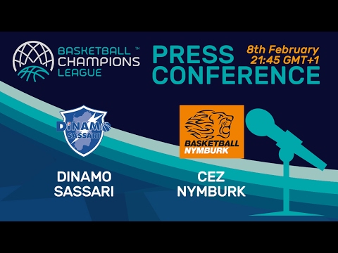 Dinamo Sassari v CEZ Nymburk - Press Conference - Basketball Champions League
