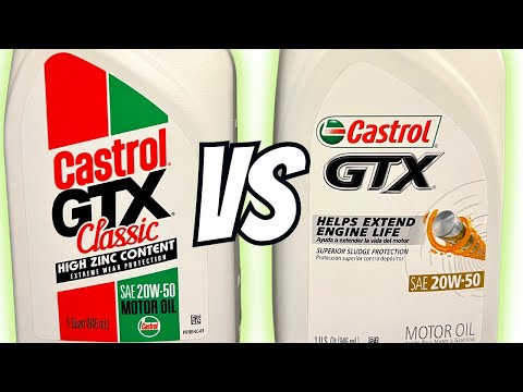 Is more ZINC better? CASTROL GTX vs CASTROL GTX Classic
