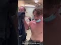 Corrections Officer Arrested On Duty Gets Uniform Cut Off!