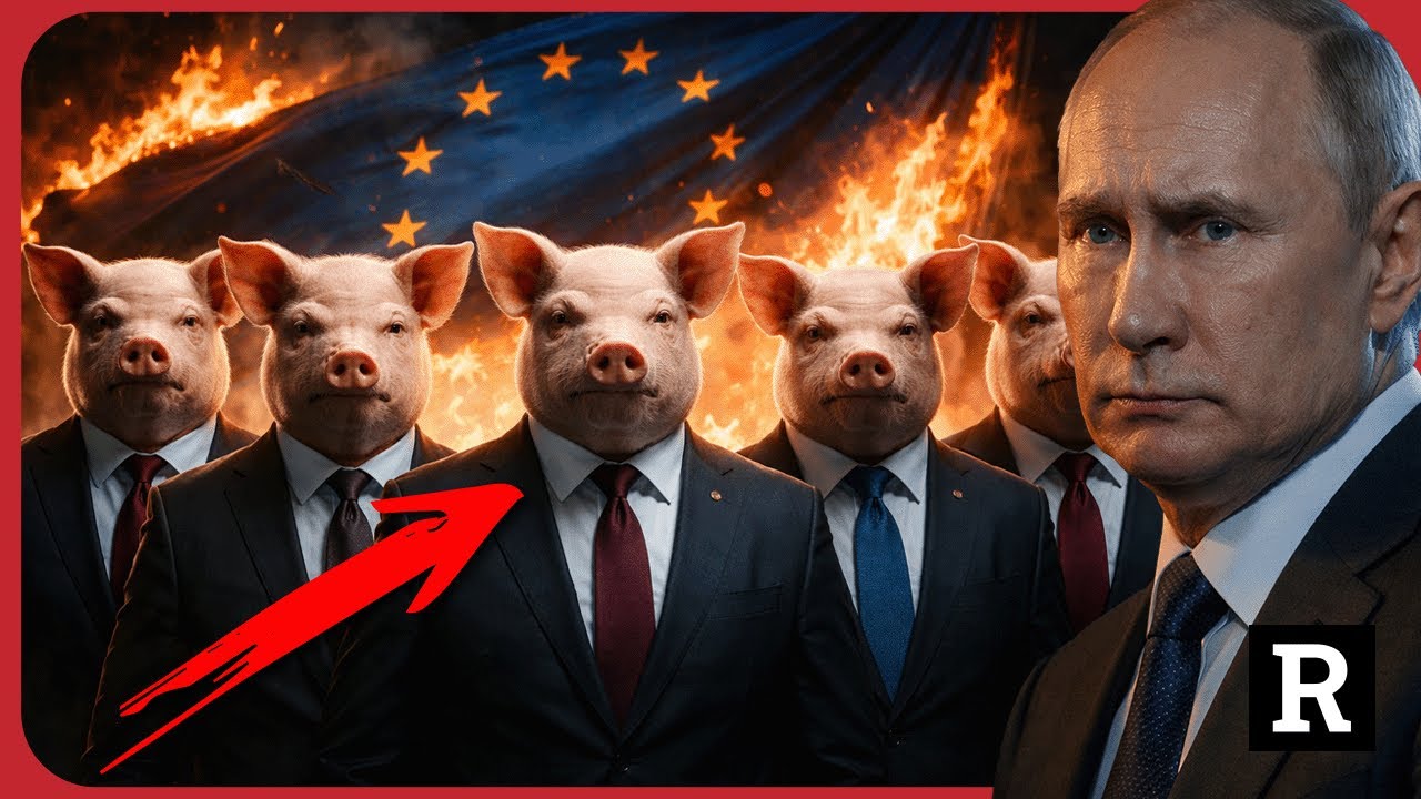 "European leaders are PIGLETS" Putin lashes out at the EU's lies | Redacted News