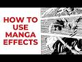How To Draw Manga Effects Beginner Manga Tutorial