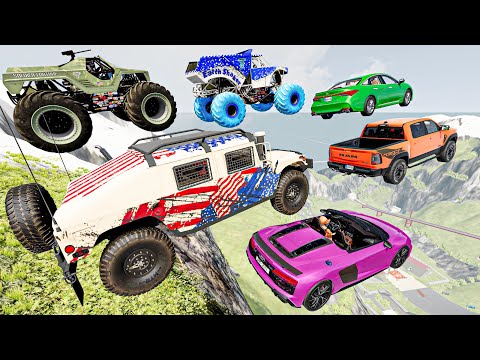 Extreme Car Dodge Challenge - Spinners, Chains & Giant Hammers | Car Base