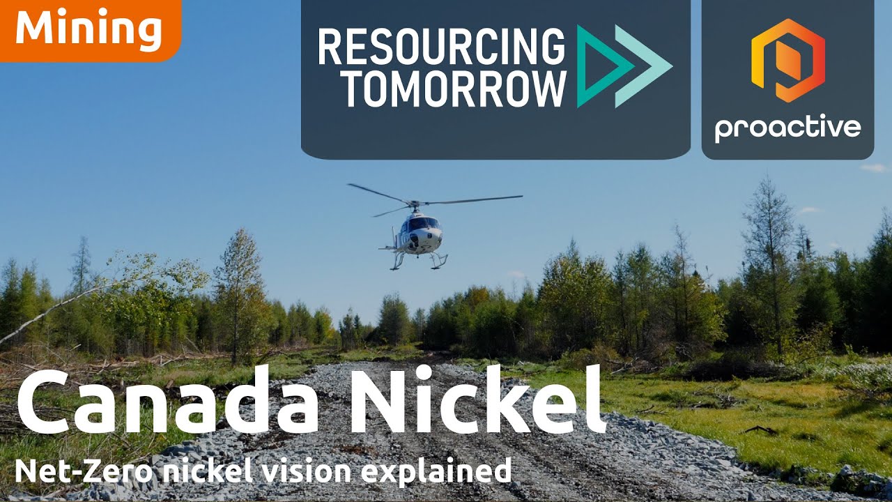 Canada Nickel CEO: net-zero nickel vision explained - Resourcing Tomorrow 2024