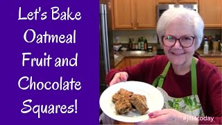 EPIC Oatmeal, Dried Fruit & Chocolate Squares -- YOU GOTTA TRY THESE!!!