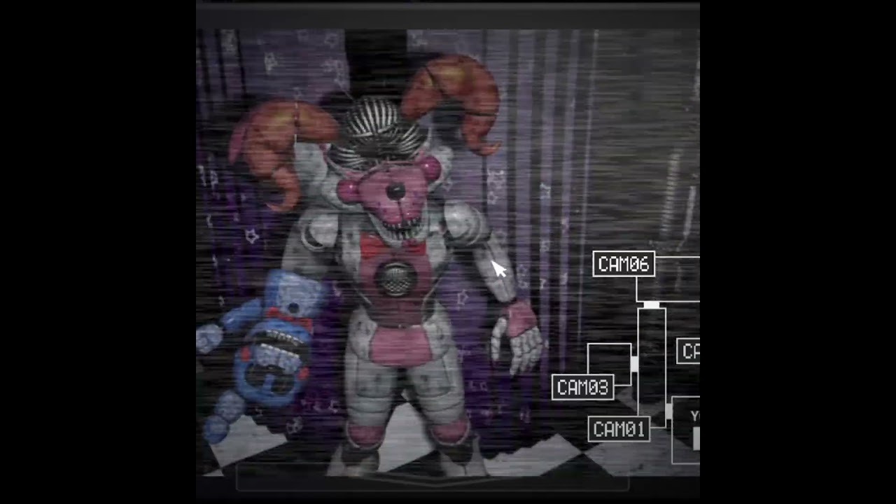 Scooped Funtime Foxy in FNaF SL (FNaF Jumpscares)