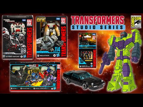 HUGE! Transformers SDCC 2024 REVEALS! SS86 DEVASTATOR! 2025 Studio Series & LEGACY! MASHUPS! & MORE!