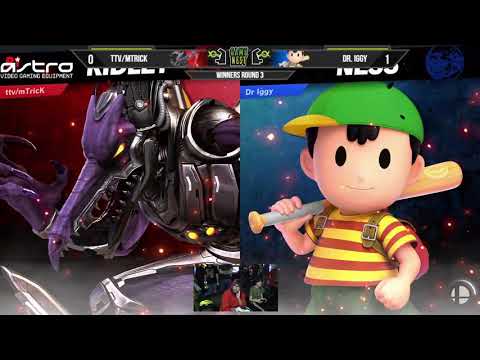 Game Nest Smash It Up: ttv/mTrick (Ridley) vs Dr. Iggy (Ness) - Winners Round 3