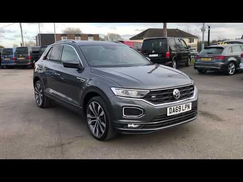 Volkswagen T-ROC 2.0TDI R-Line DSG Indium Grey Used Car | Wrexham Volkswagen