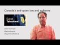 Video: Canada's Anti-Spam Law and the installation of software