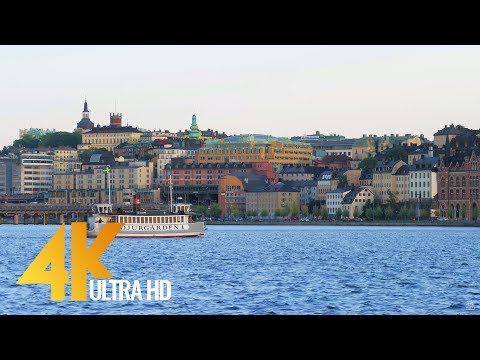 4K Urban Life Short Preview - Cities of the World: Stockholm, Sweden