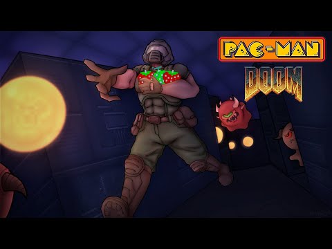 New PACMAN DOOM: Rip and Tear and Wakka Wakka - Maps 1-5 Blind Ultraviolence Playthrough