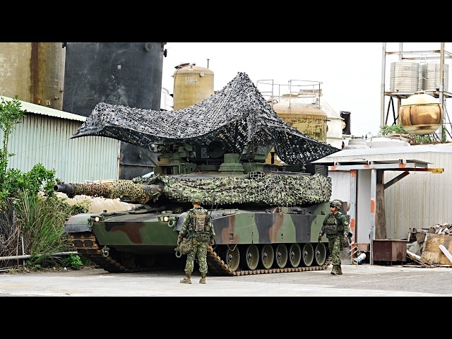 M1A2T Abrams tanks deployed in combat readiness drill