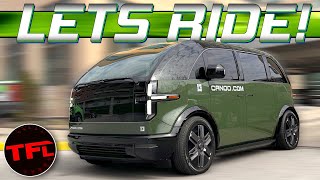 The All-Electric Canoo Is Like NO Other Van You&#39;ve Ever Known or Driven: Come Ride Along With Me!