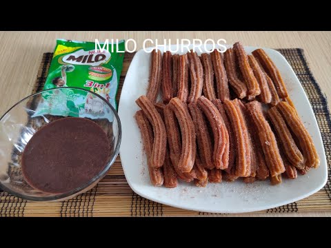 MILO CHURROS EASY RECIPE || Mommy Cheesy