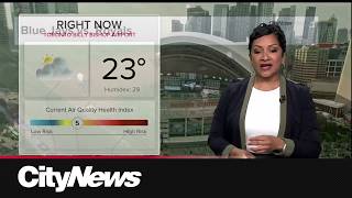 Overnight, afternoon thunderstorms possible Thursday