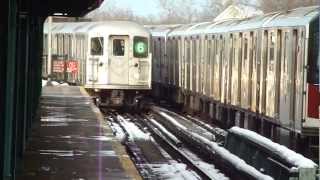 preview picture of video 'IRT Pelham Line: R62A 6 Train at Buhre Ave-Westchester Ave (Manhattan Bound)'