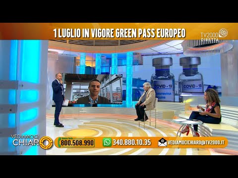 Vediamoci chiaro, 15 giugno 2021 - "Green pass e vacanze"