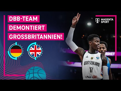Deutschland – Großbritannien, Highlights mit Live-Kommentar | FIBA EuroBasket 2025 | MAGENTA SPORT