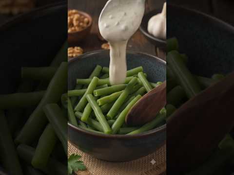 Salata od boranije sa orasima i belim lukom 🥗🌰